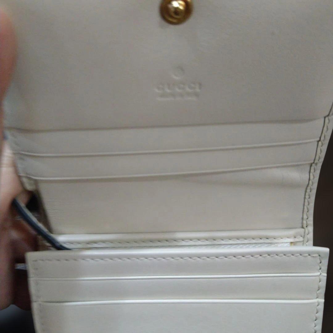 GUCCI フルーツモチーフ 二つ折り財布