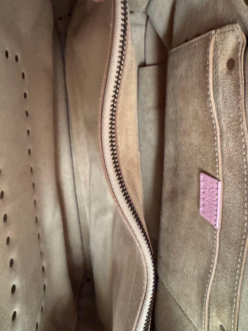 CELINE ピンク スタッズ ハンドバッグ