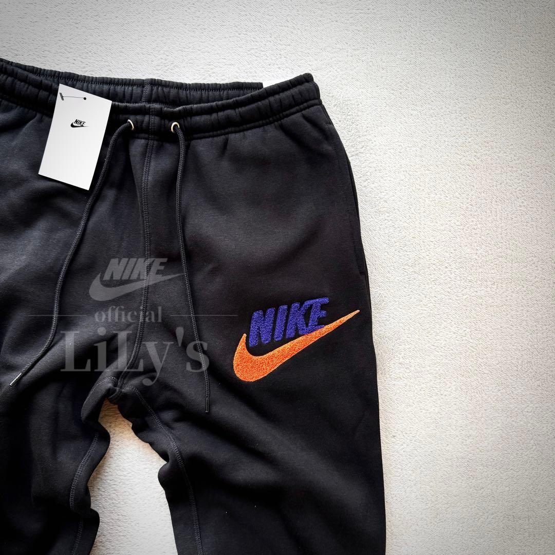 【ＸＬサイズ】NIKE上下セットアップ　ロゴボア　黒ブラック　ナイキ　新品未使用