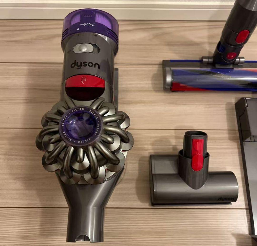 本日最終動作確認Dyson 純正V8Slimコードレス掃除機取説付き