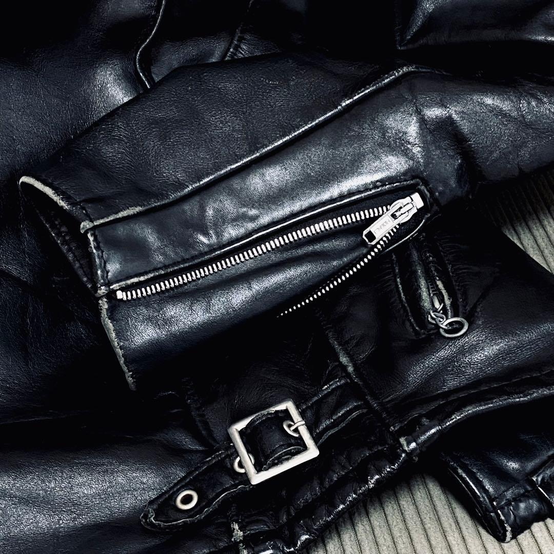 Schott シングル ライダース 38