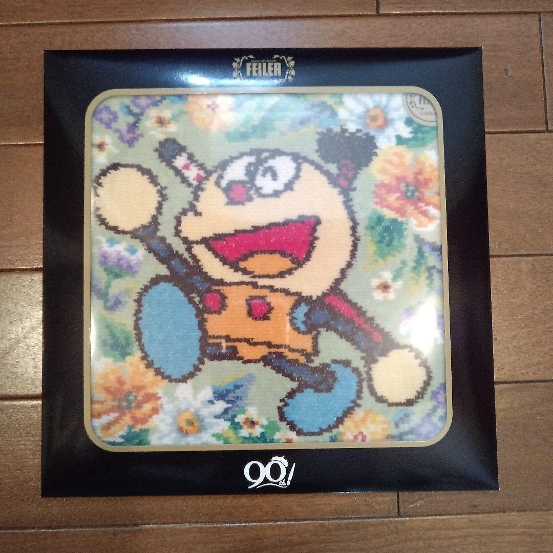 に*⊃様 FEILER ドラえもん コロ助 タオルハンカチ 2枚セット