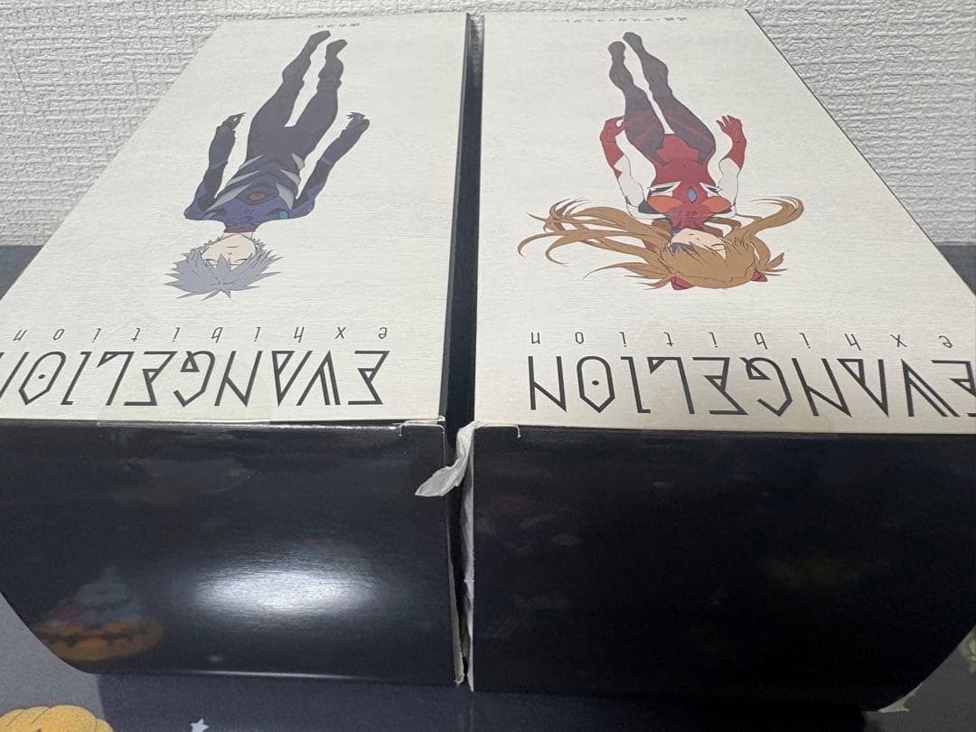 エヴァンゲリオン展 渚カヲル 式波アスカラングレー フィギュア 二体セット 新品