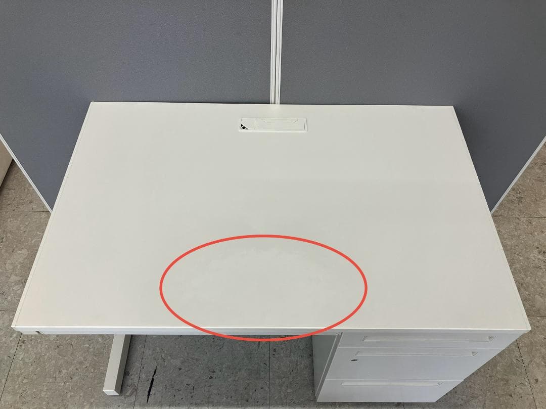 内田洋行 デスクシステム 5-110-6630 JOIFA307 ホワイト①