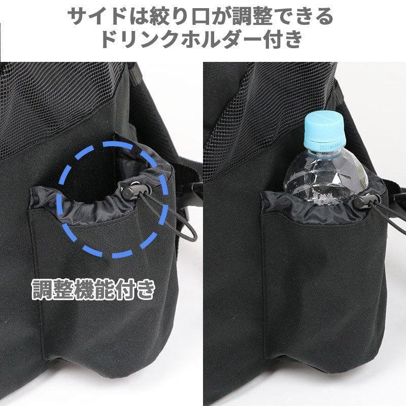 １度のみ使用・美品・J.PRESSのペットキャリー・底板付きリュック・グレー