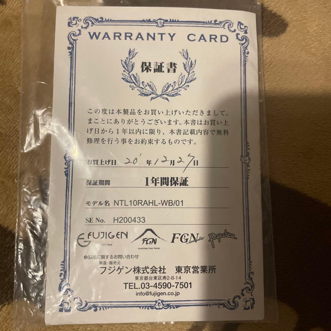 Mab.y FUJIGEN フジゲン NTL 10RAHLレフティ