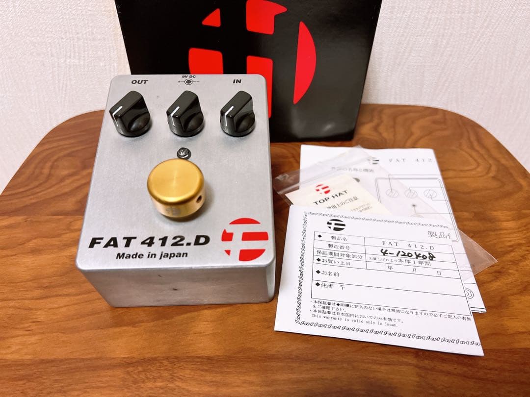 FAT 412.D ギターエフェクター 松本孝弘