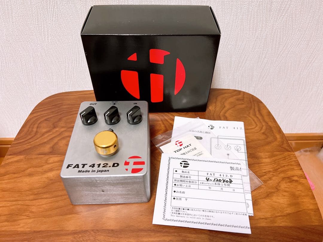 FAT 412.D ギターエフェクター 松本孝弘