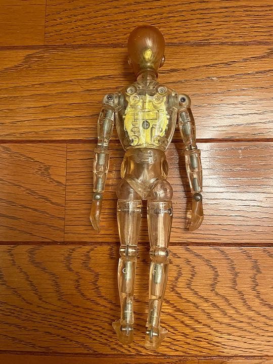 【当時物】少年サイボーグ　心臓　フィギュア タカラ　レア物　ゴールド