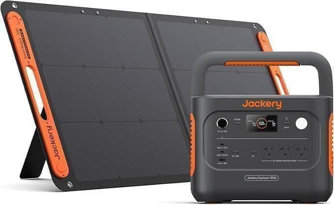Jackeryポータブル電源SolarGenerator1000ソーラーパネル