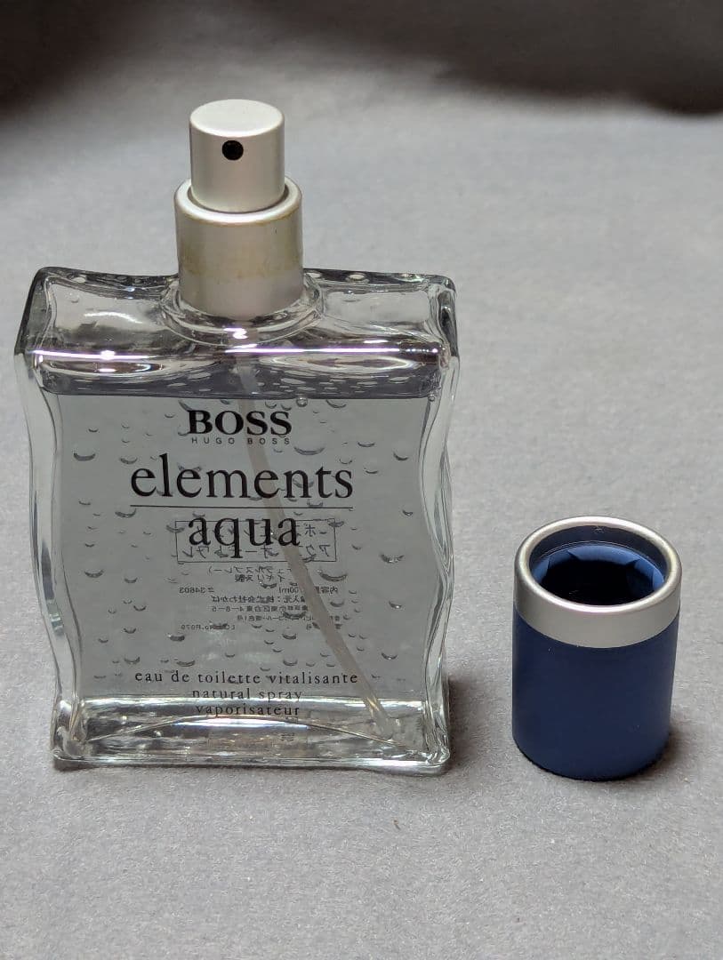 廃盤希少ヒューゴボスエレメンツアクアオードトワレ100ml