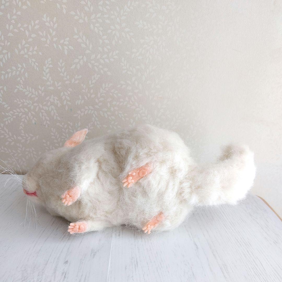 羊毛フェルト　チンチラ