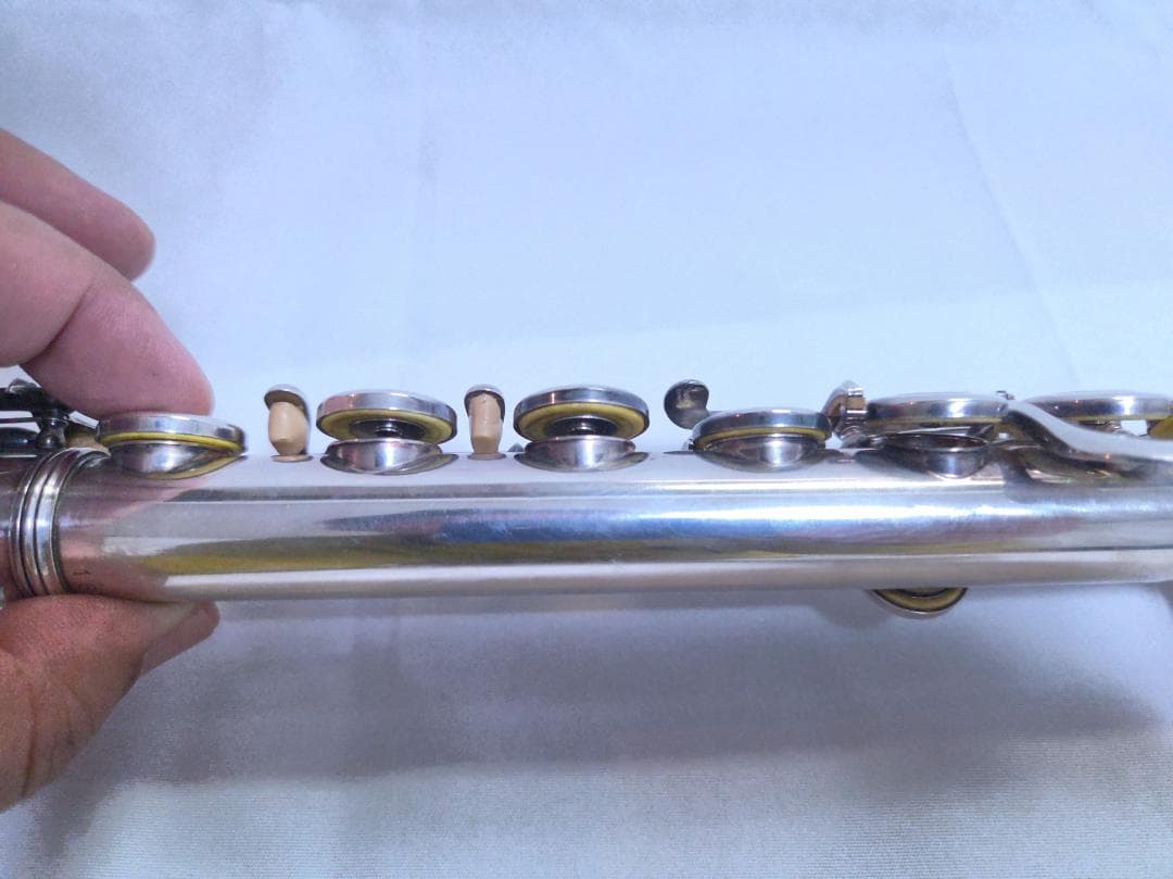 YAMAHA YFL-211S フルート 銀メッキ 動作良好 #2386