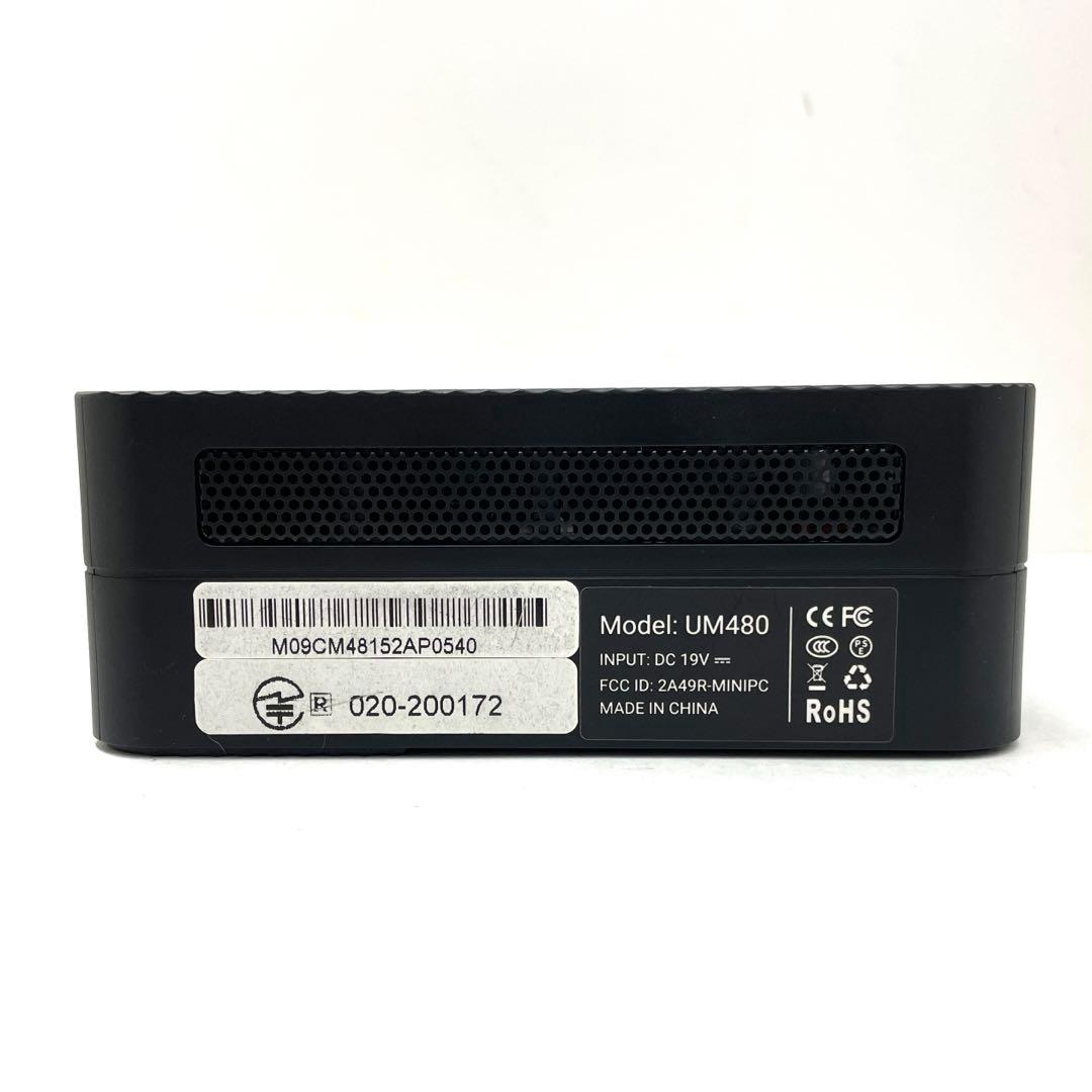 MINISFORUM UM480 ミニPC 超小型デスクトップパソコン