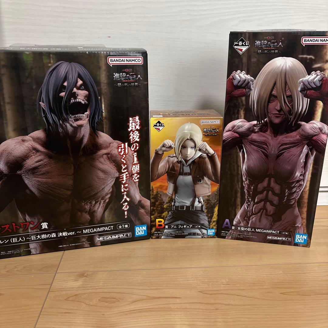 進撃の巨人　フィギュアセット
