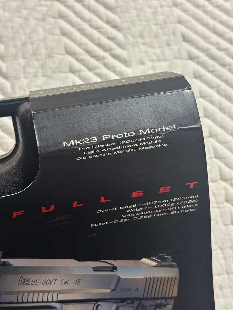 東京マルイ SOCOM Mk23 ガスガン 予備マガジン2個付