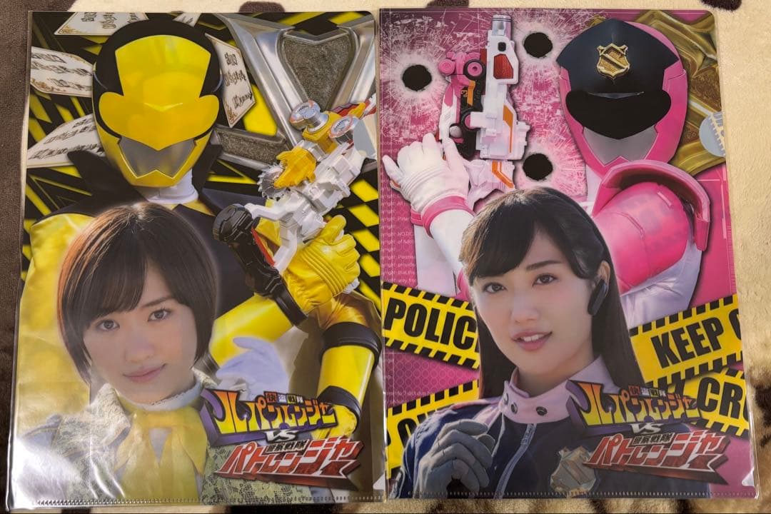 ルパンレンジャーVSパトレンジャー クリアファイル 8枚コンプリートセット