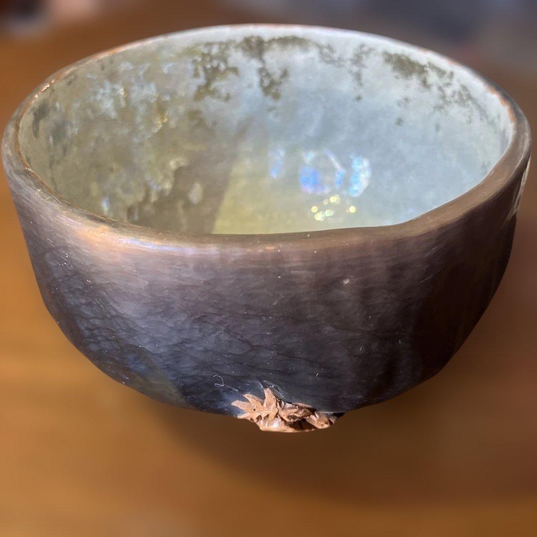 鷺脚焼　窯元　中川鷺脚　抹茶器