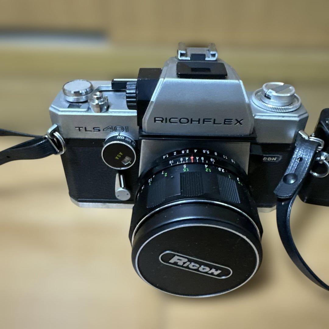Ricoh TLS401 & Olympus OM-2n 一眼レフカメラセット