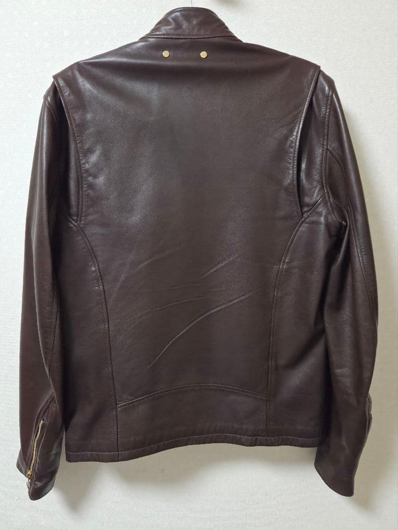 LOUIS VUITTON ライダース レザージャケット ルイヴィトン