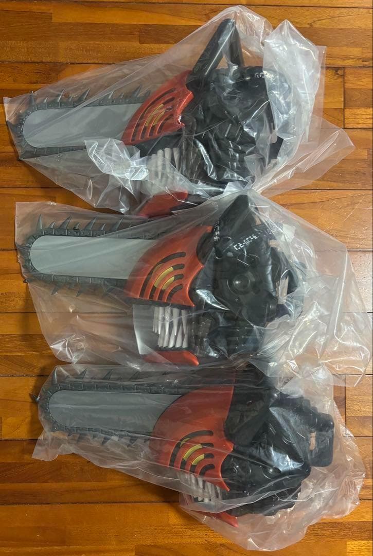 3個セット チェンソーマン ポップコーンバケツ ヘッド型 デンジ レゼ編 劇場版