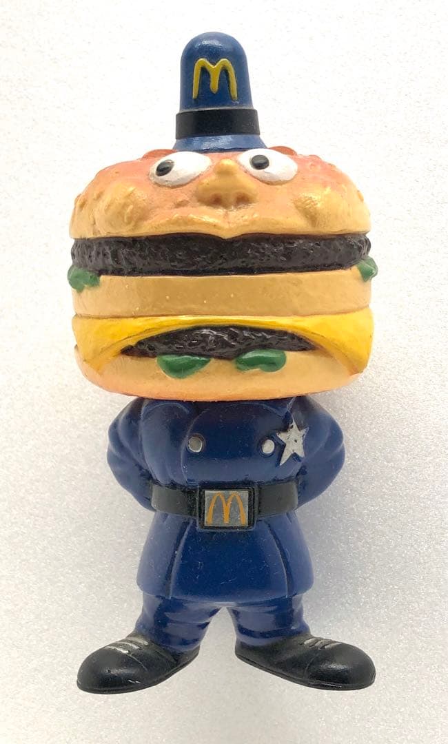 80'sマクドナルド★ビッグマックポリス★良品 ソフビ人形 ハッピーセット