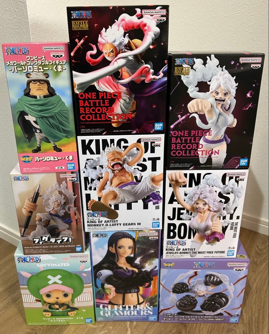 ONE PIECEフィギュア10体まとめ売り【国内正規品】