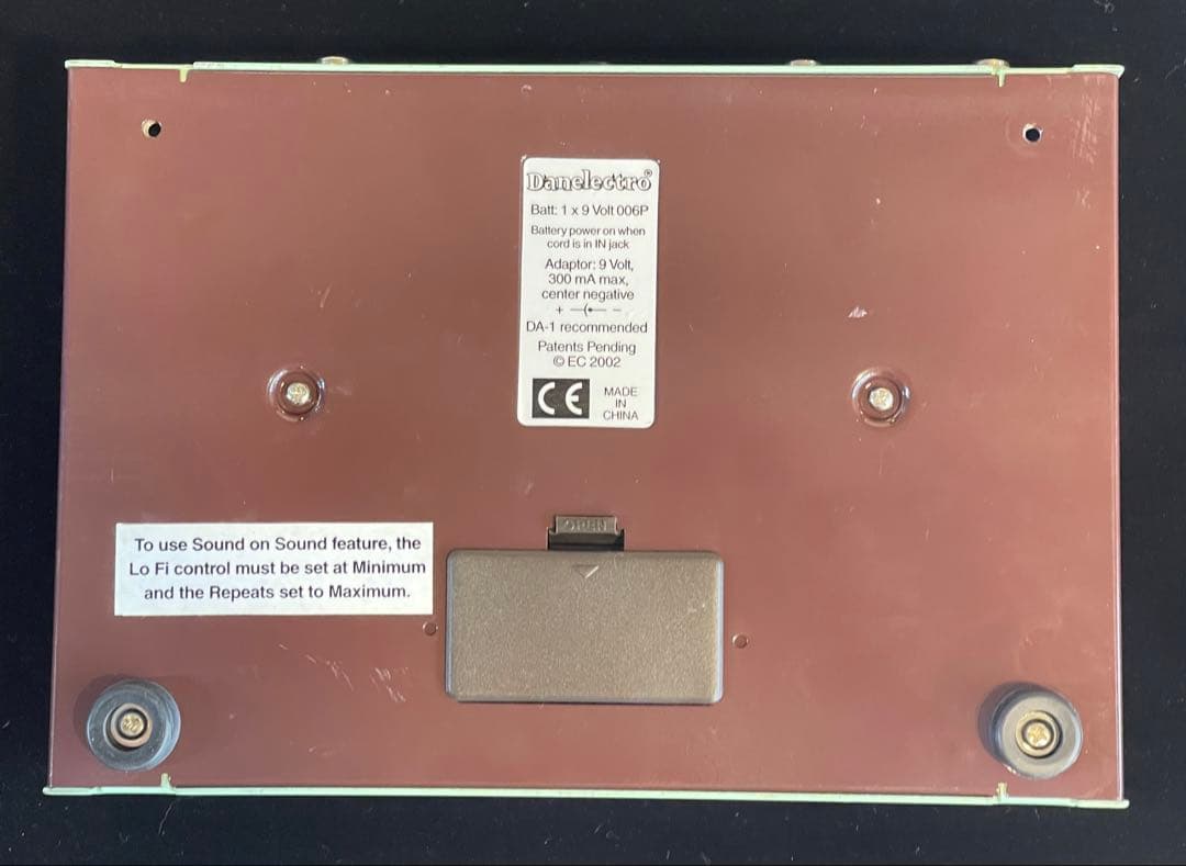 Danelectro Reel Echo（ディレイ／エコー）