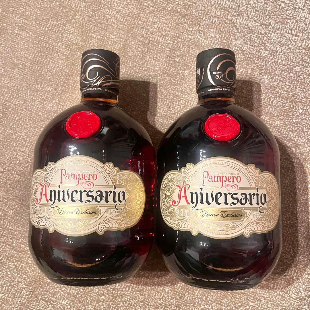 ★終売品★2本セット★パンペロアニベルサリオ★ラム酒★新品未開封★入手困難★レア