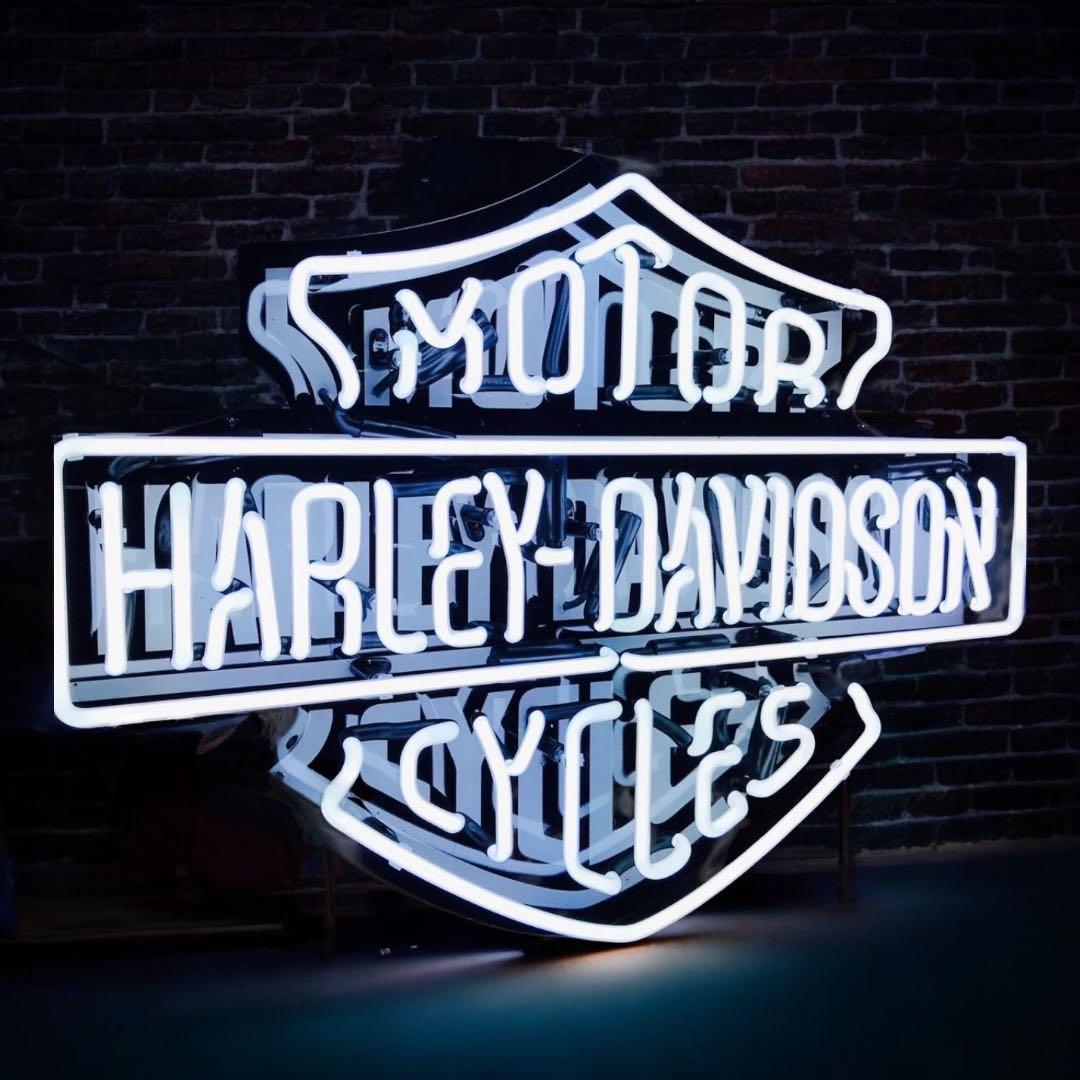 一点のみ★ハーレーダビットソンネオン看板★世田谷ベース★ガレージ★秘密基地