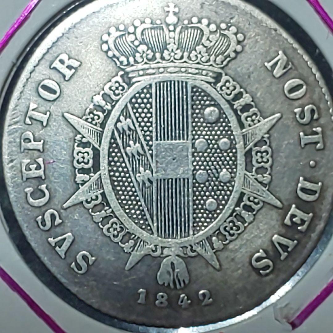 トスカーナ大公国！レオポルドII ！銀貨