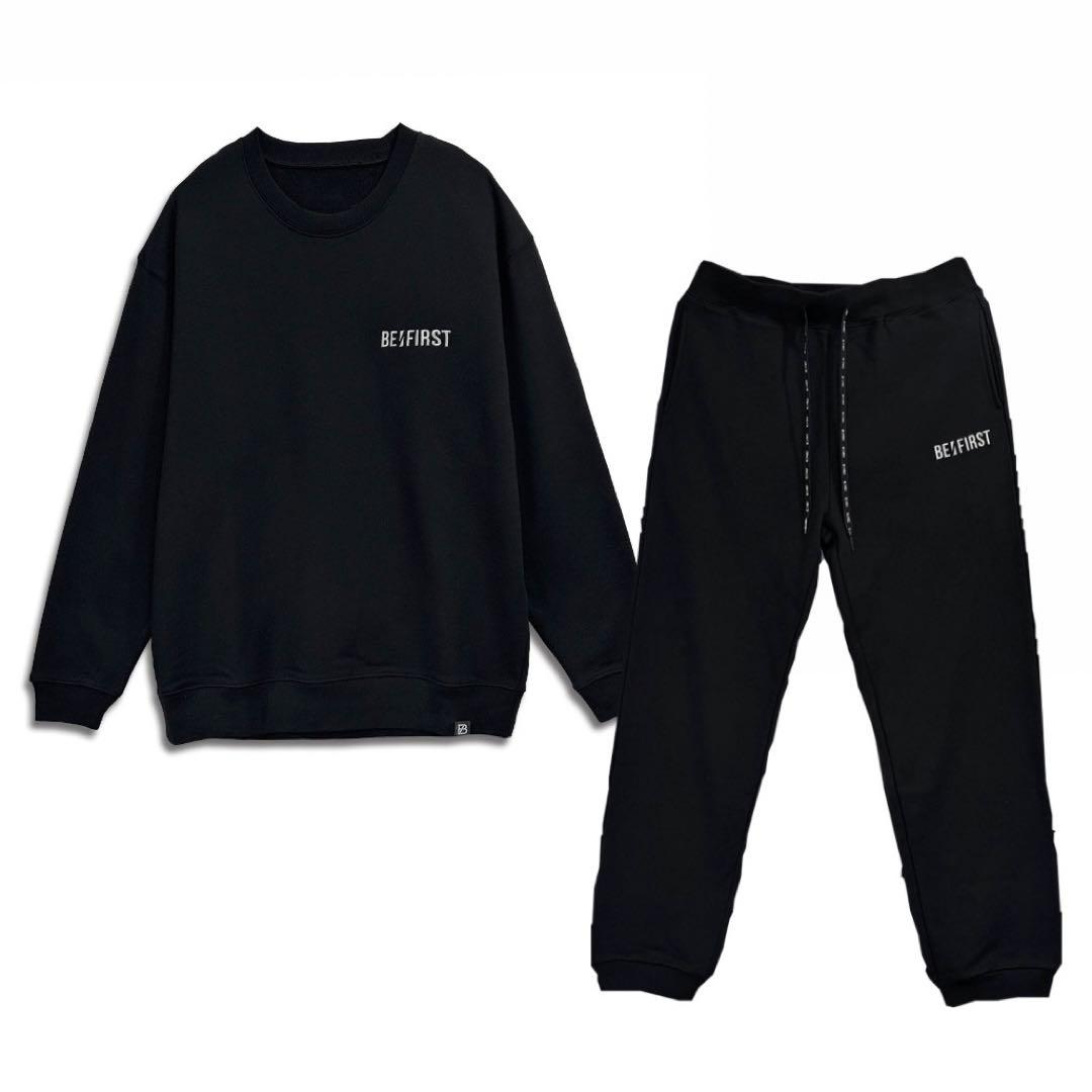 BE:FIRSTクルーネックスウェット スウェットパンツ XL