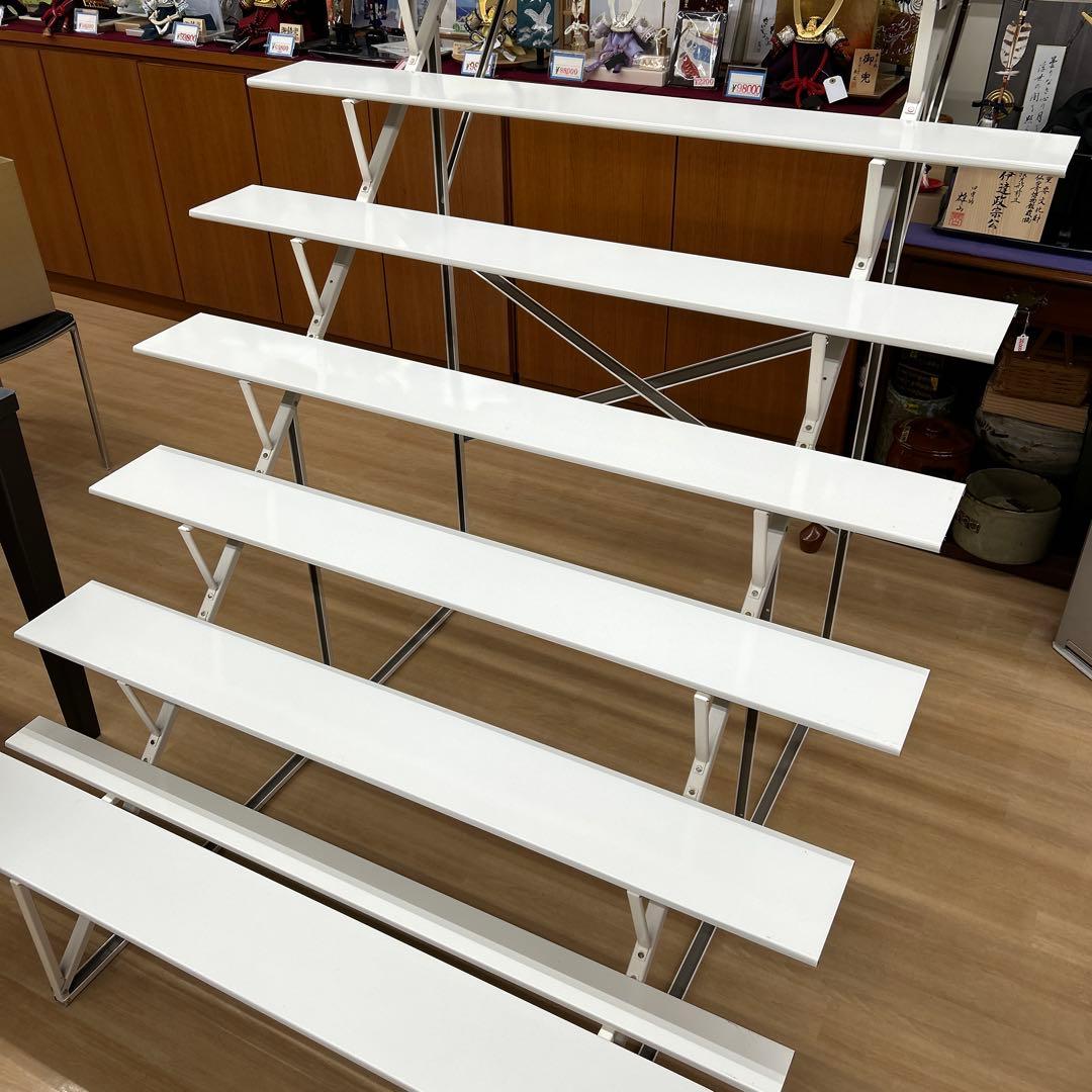 【302】40号雛壇＊7段スチール段＊