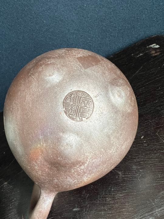 中国紫砂壺　茶道具　在銘　急須