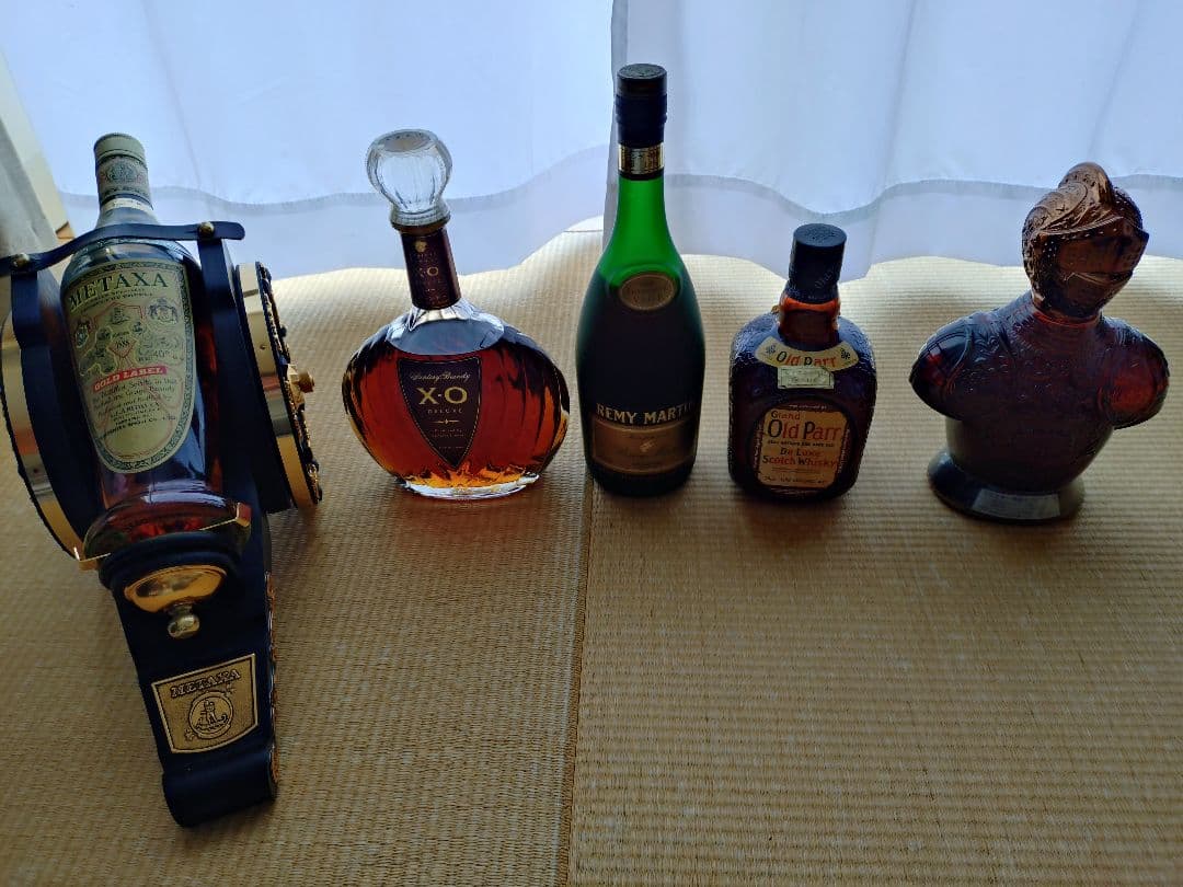 古酒　ウイスキー・ブランデー　未開封５本セット