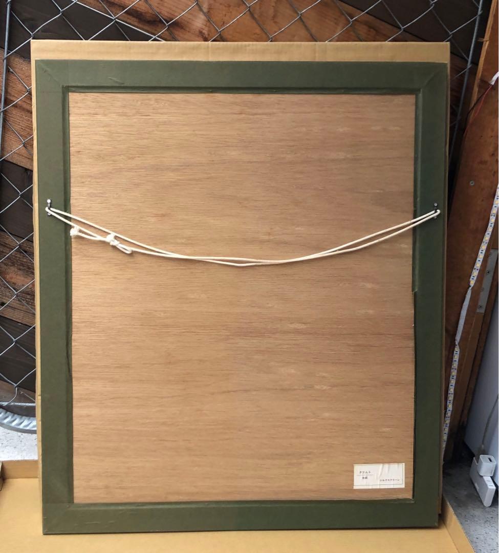 真作保証 グスタフ・クリムト 水蛇 額装67 /250 Gustav Klimt