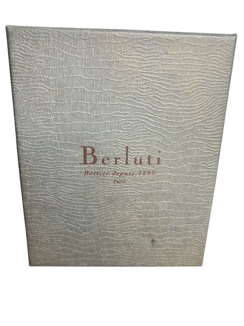 Berluti ベルルッティ　カリグラフィー　キーケース　キーホルダー　ブラウン