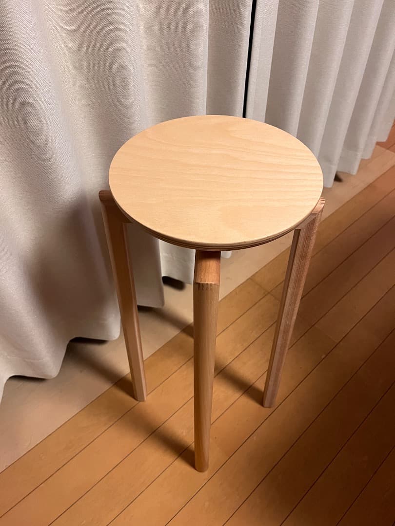 匠工芸 SUU別注　木のマッシュルームスツールスツール