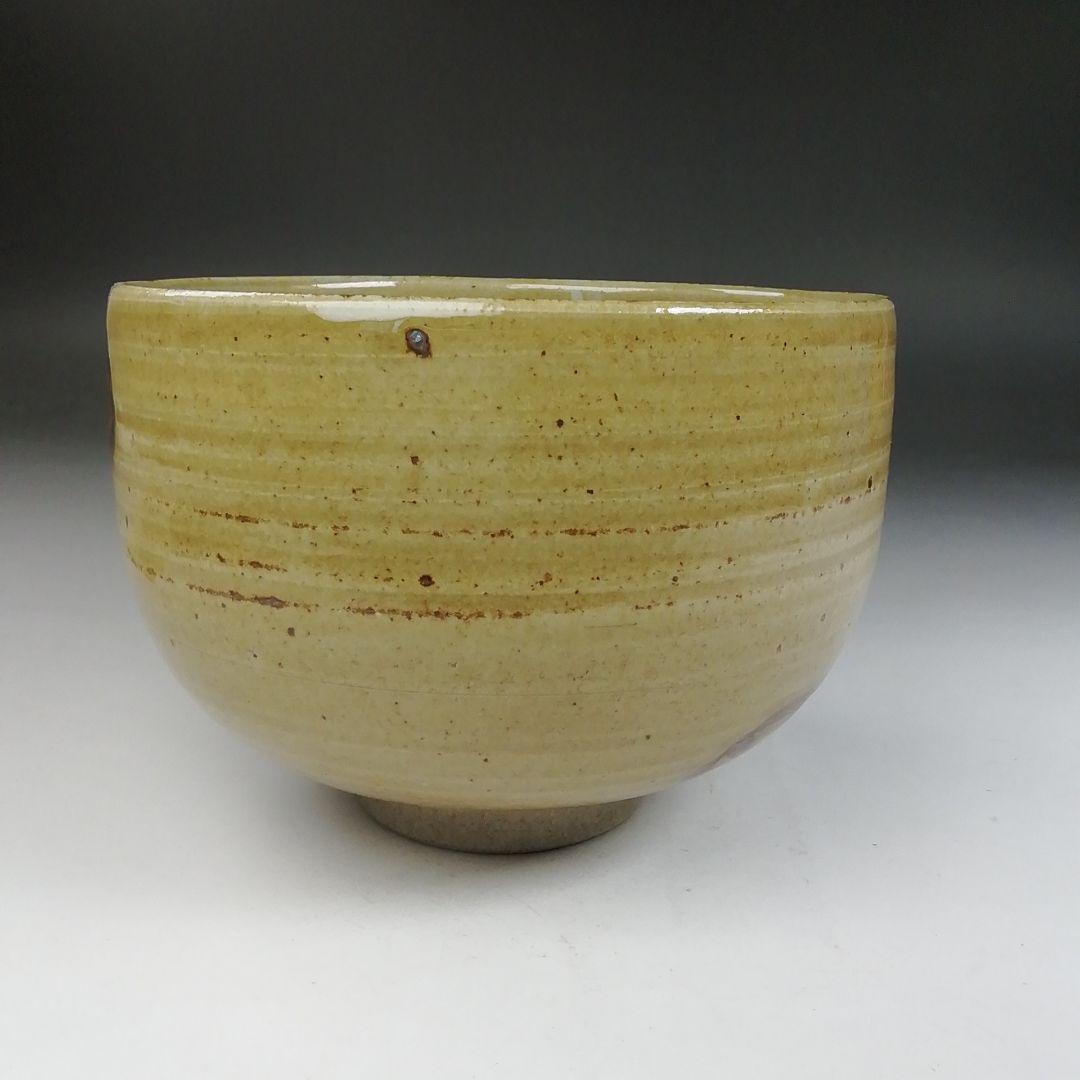 Ｔ７７２　茶碗　『虫明焼』『松本学 造』　共箱　抹茶碗　茶道具