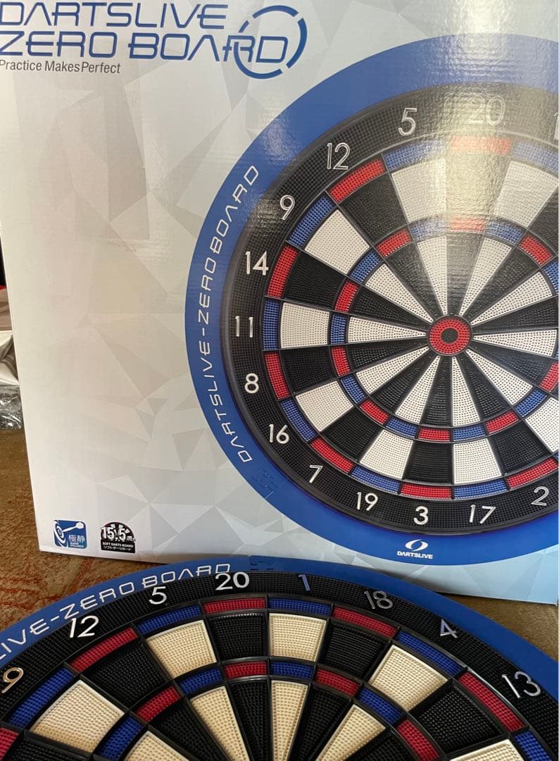 いけっちゃん　ダーツライブ ゼロボード 静音 15.5 インチ