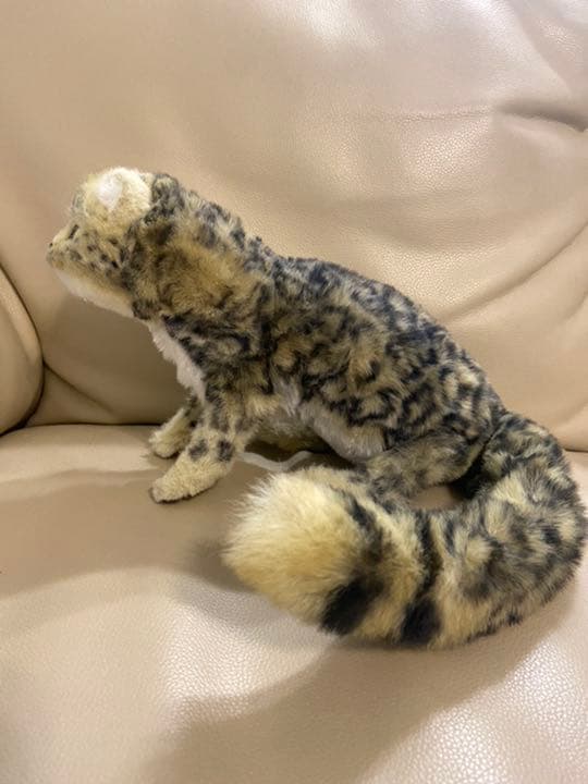 ヒョウ ぬいぐるみ アートドール アーティストドール ハンドメイド テディベア