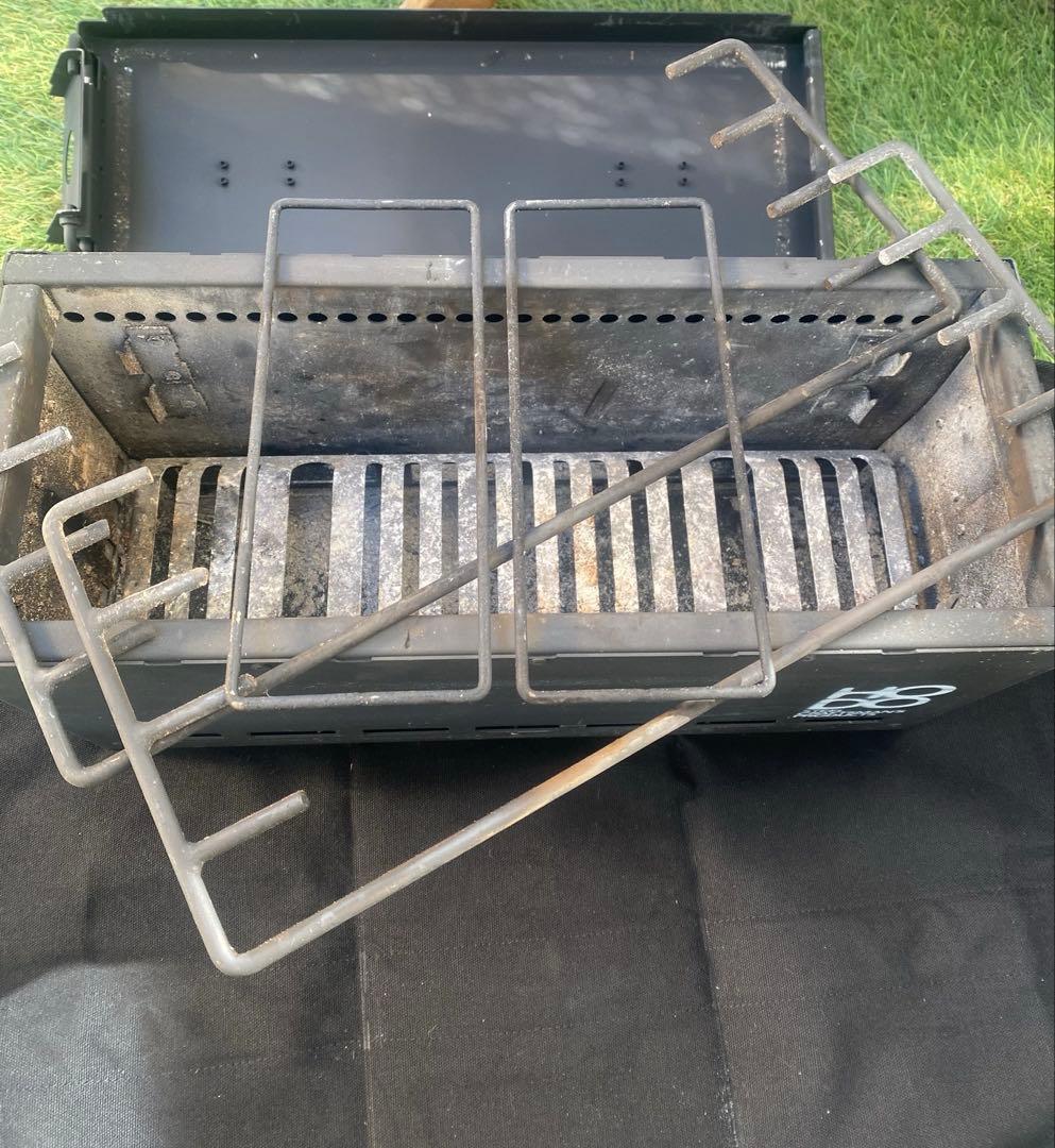 【美品】HODO flamebox 二次燃焼　焚き火台　ブラック　キャンプ