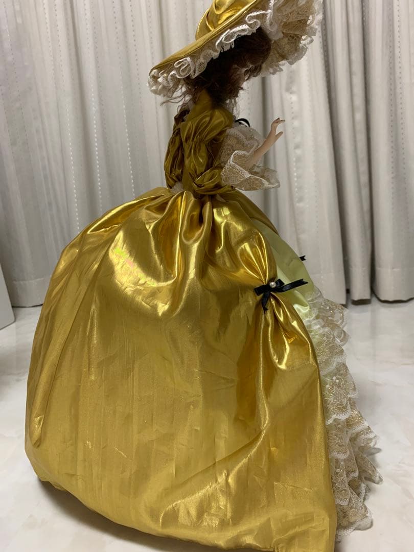 アンティーク オルゴール miss ROSA 人形 ドール　昭和レトロ