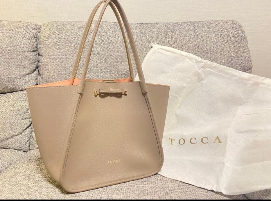 TOCCA NUAGE LEATHER TOTE トートバッグ
