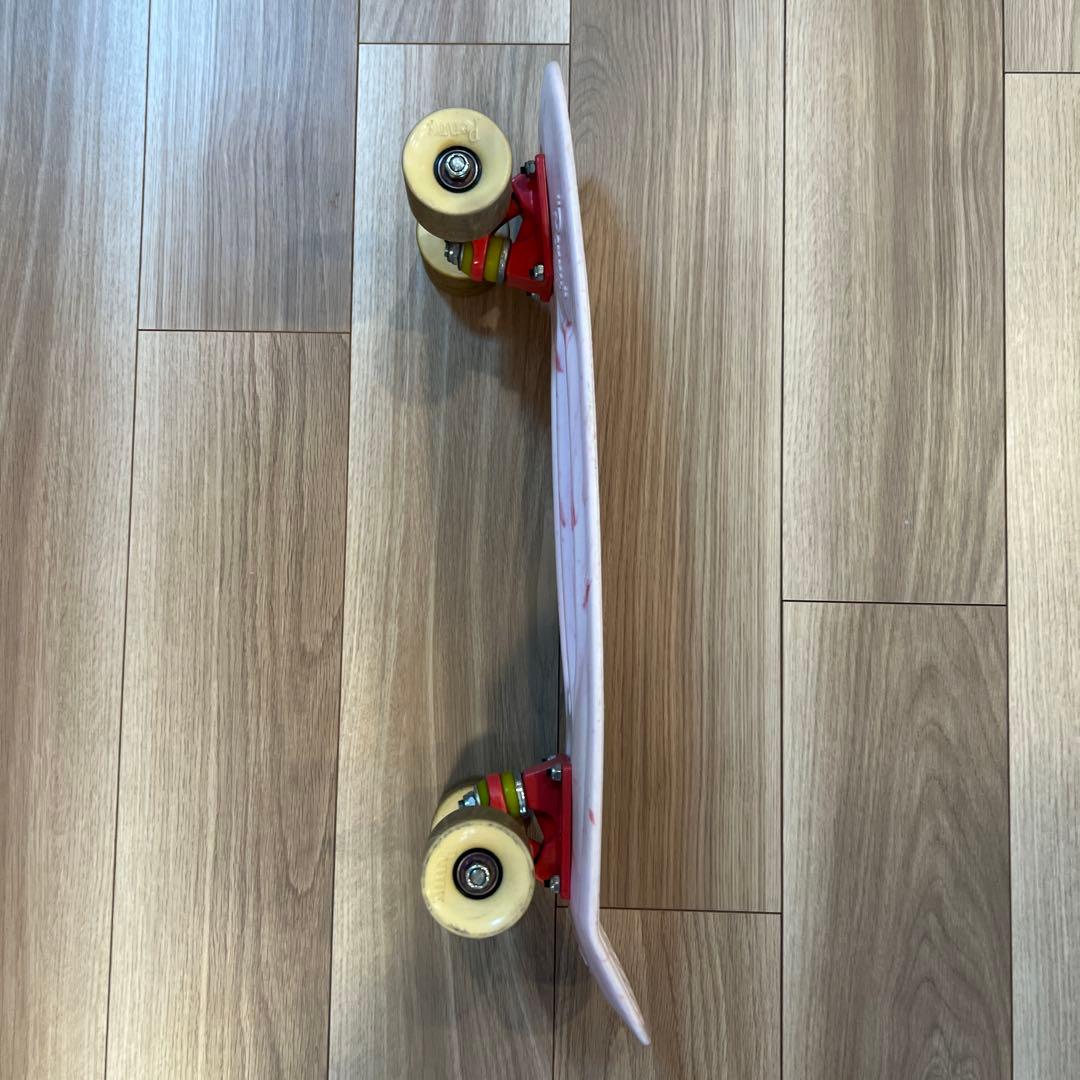 Penny スケートボード ピンク&レッドマーブル