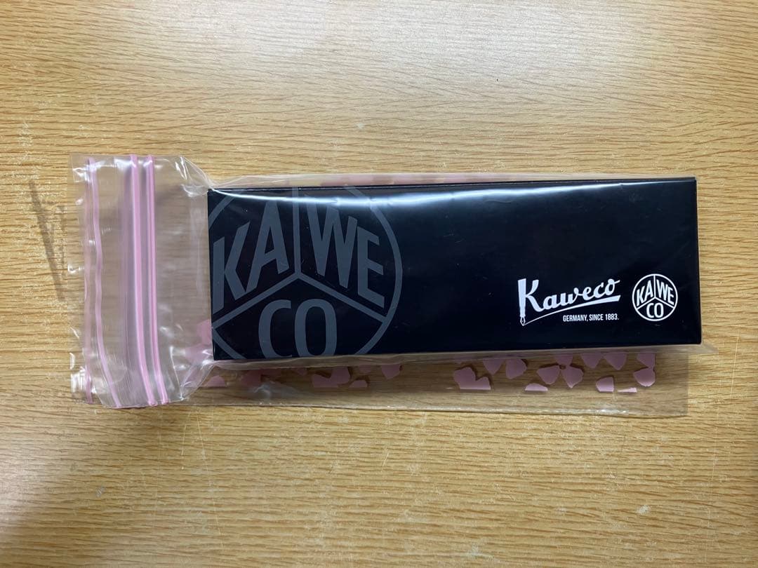 カヴェコスペシャル ブルーエディション　ボールペン クリップ付きkaweco