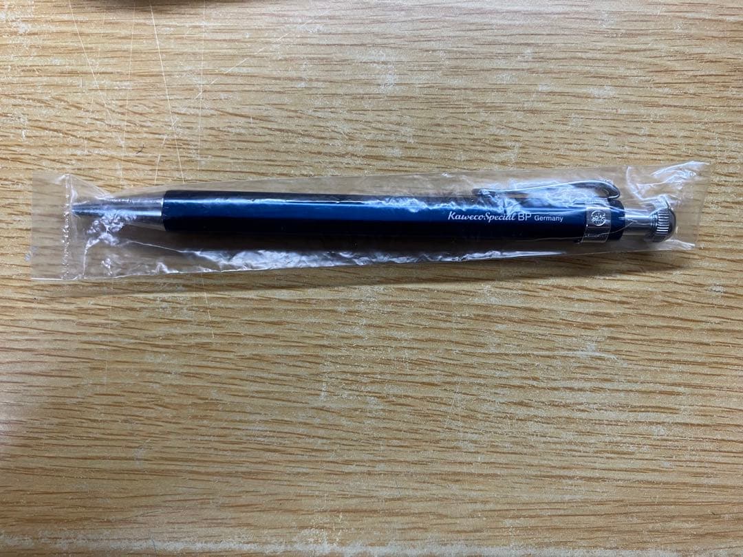 カヴェコスペシャル ブルーエディション　ボールペン クリップ付きkaweco