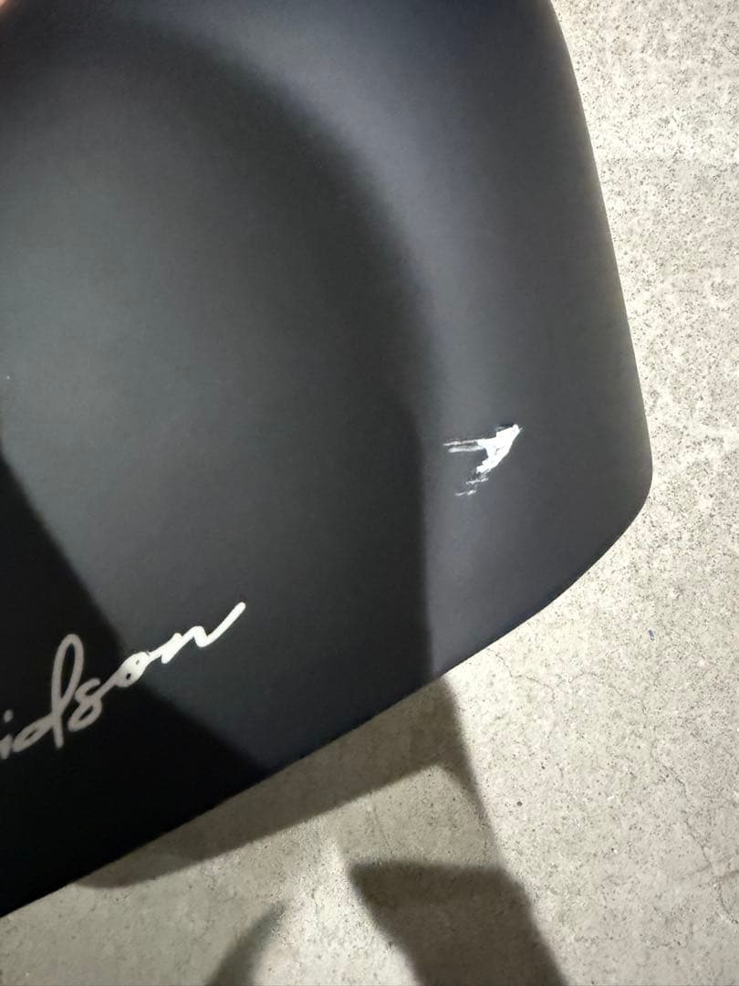 Harley Davidson マットブラックタンクカバー