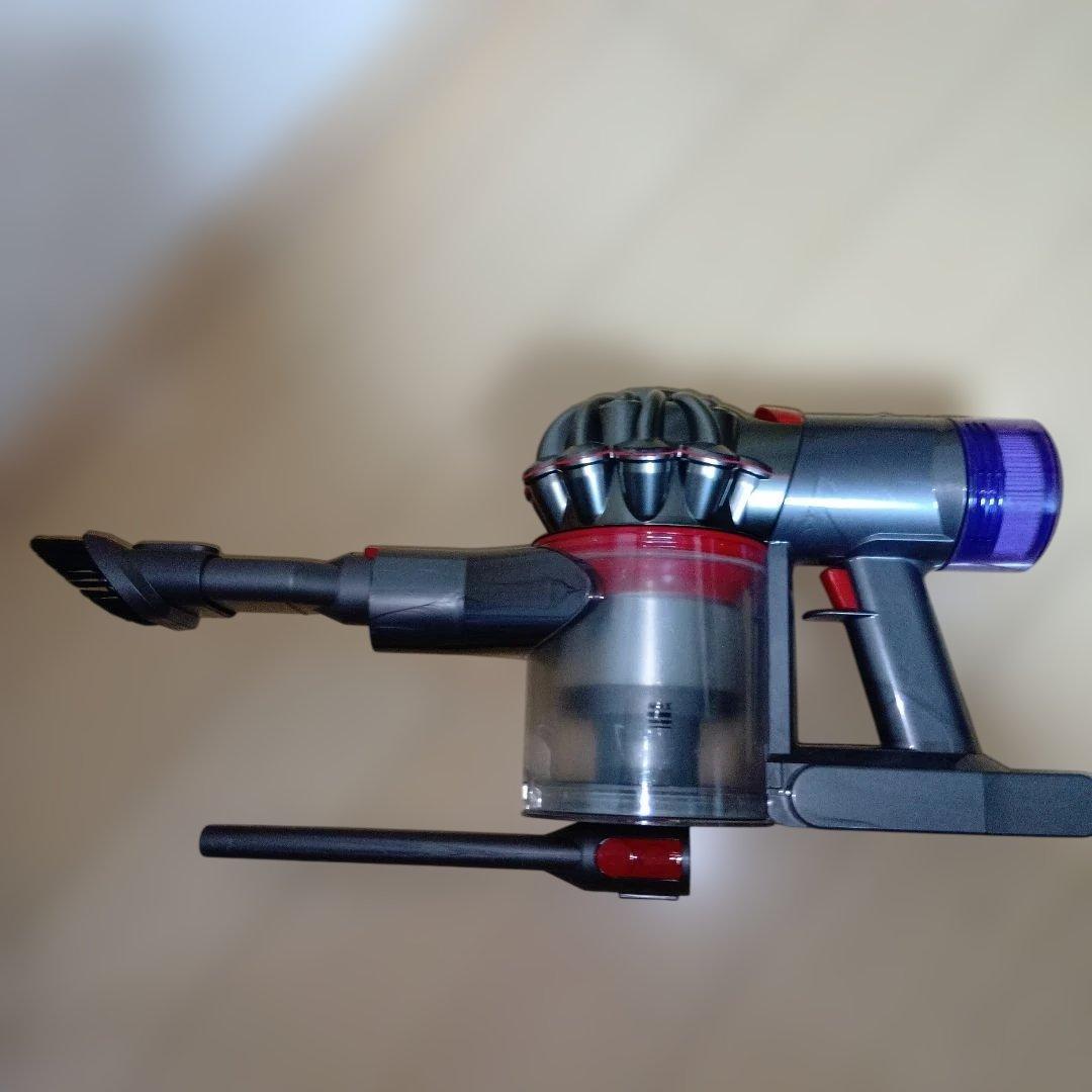 送料込 美品V8SV10Kスティック&ハンディクリーナー 充電器・ノズル2種付き