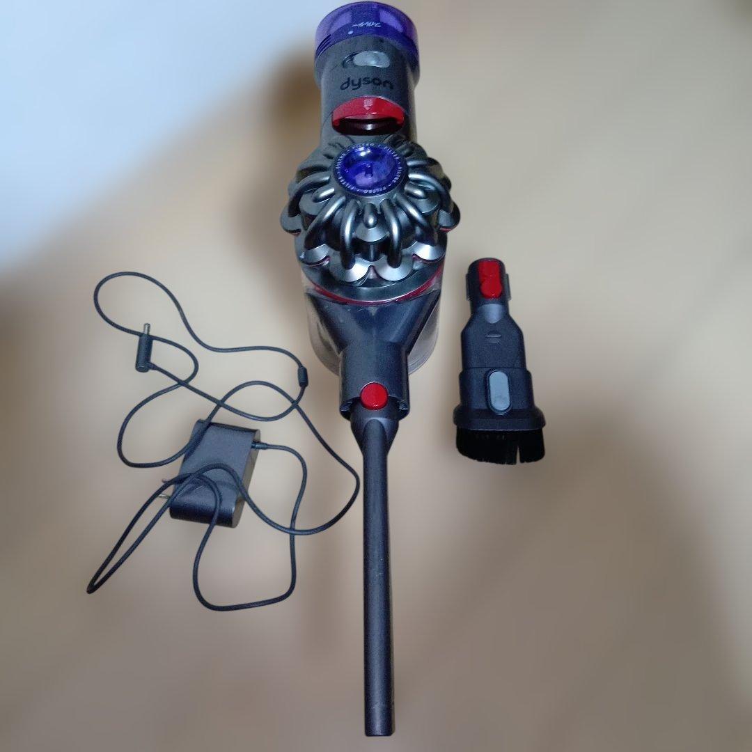 送料込 美品V8SV10Kスティック&ハンディクリーナー 充電器・ノズル2種付き